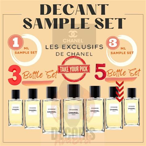 Chanel les exclusifs samples